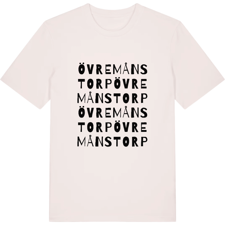 Övre Månstorp ordlek t-shirt – t-shirt från PinShirt