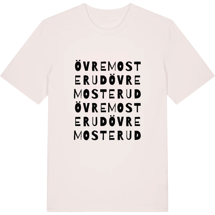 Övre Mosterud ordlek t-shirt – t-shirt från PinShirt