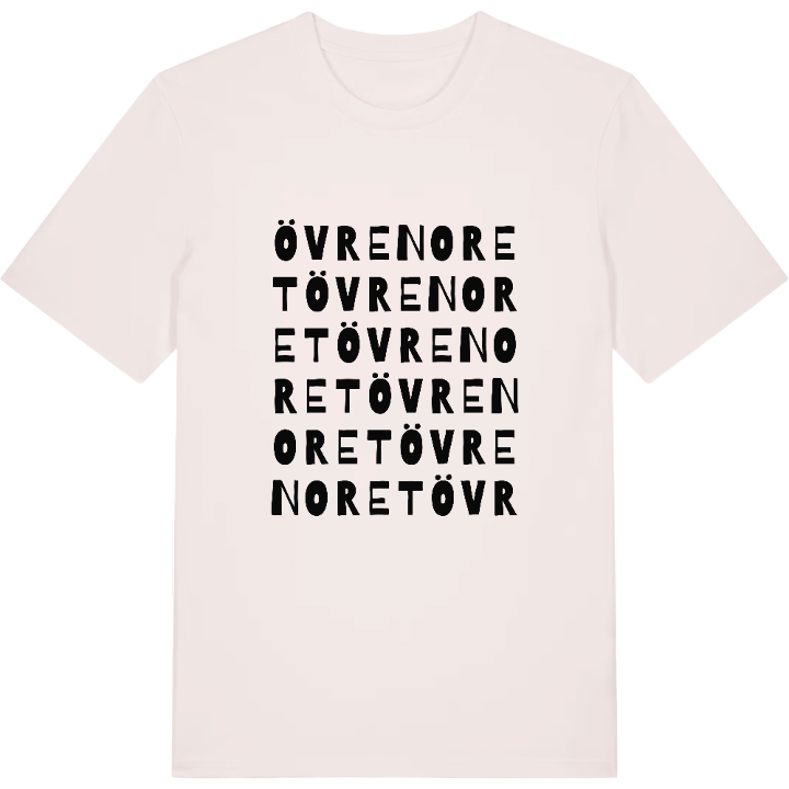 Övre Noret ordlek t-shirt – t-shirt från PinShirt