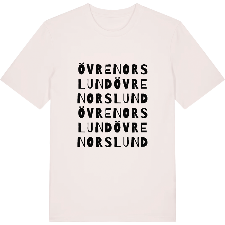 Övre Norslund ordlek t-shirt – t-shirt från PinShirt