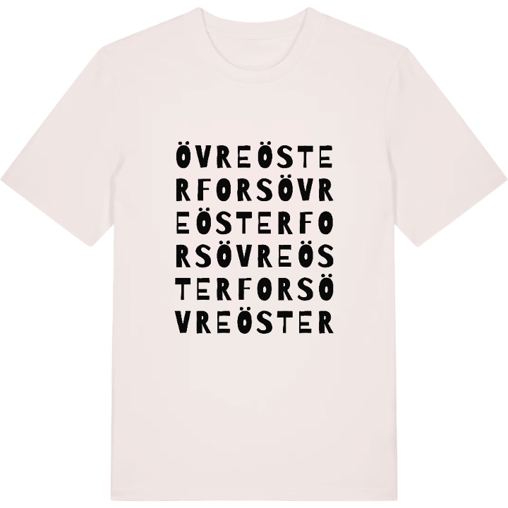 Övre Österfors ordlek t-shirt – t-shirt från PinShirt