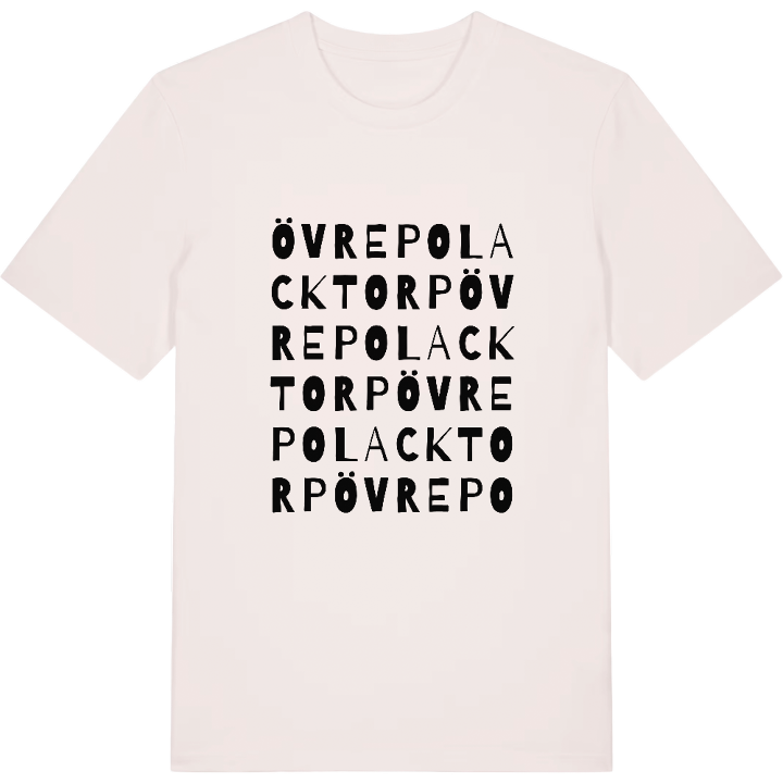 Övre Polacktorp ordlek t-shirt – t-shirt från PinShirt