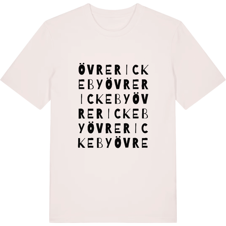 Övre Rickeby ordlek t-shirt – t-shirt från PinShirt