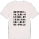 Övre Röna ordlek t-shirt