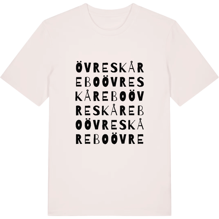 Övre Skårebo ordlek t-shirt – t-shirt från PinShirt
