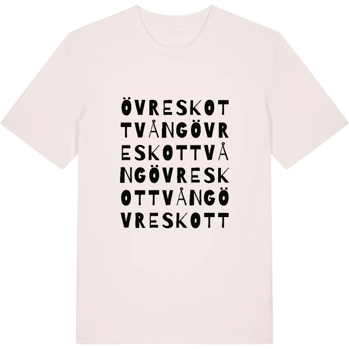 Övre Skottvång ordlek t-shirt – t-shirt från PinShirt