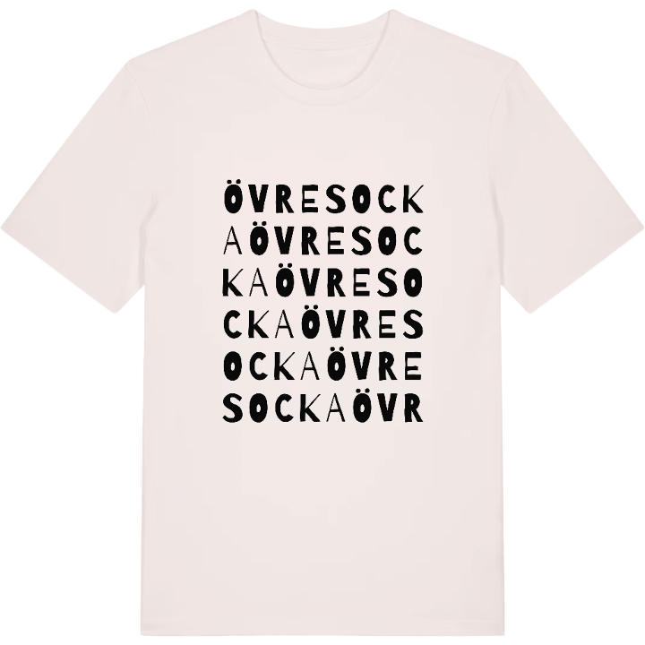 Övre Socka ordlek t-shirt – t-shirt från PinShirt