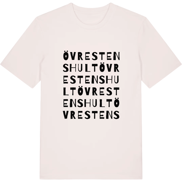 Övre Stenshult ordlek t-shirt – t-shirt från PinShirt