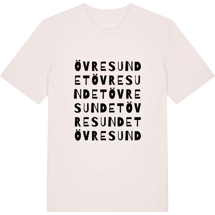 Övre Sundet ordlek t-shirt – t-shirt från PinShirt