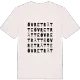 Övre Trätte ordlek t-shirt