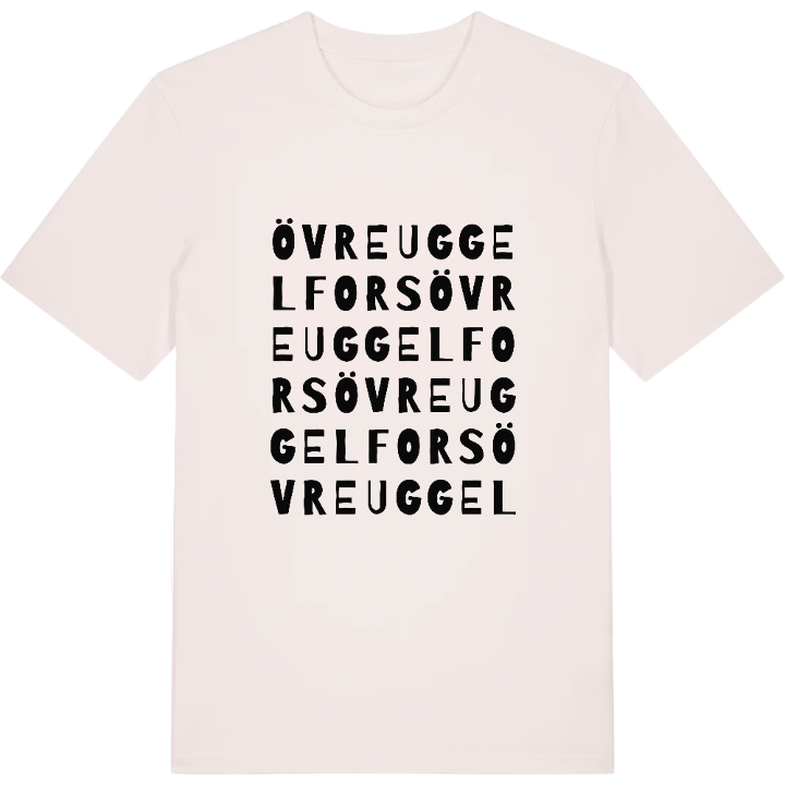 Övre Uggelfors ordlek t-shirt – t-shirt från PinShirt