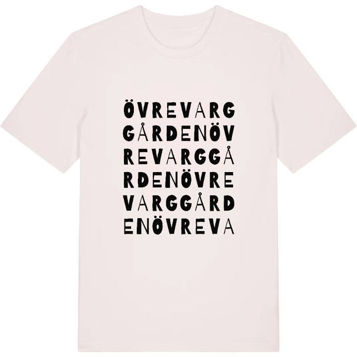 Övre Varggården ordlek t-shirt – t-shirt från PinShirt