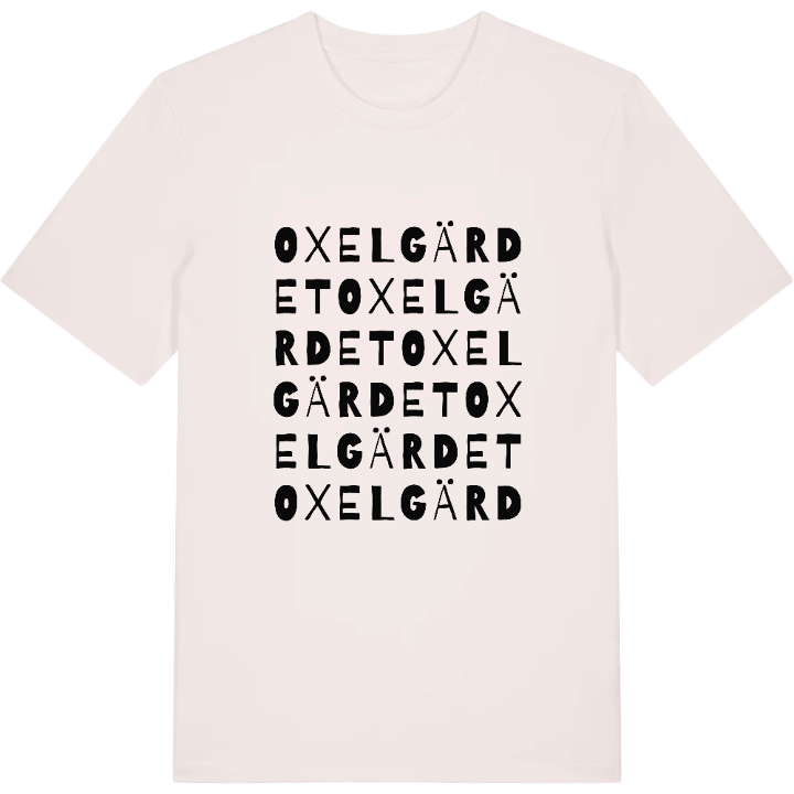 Oxelgärdet ordlek t-shirt – t-shirt från PinShirt