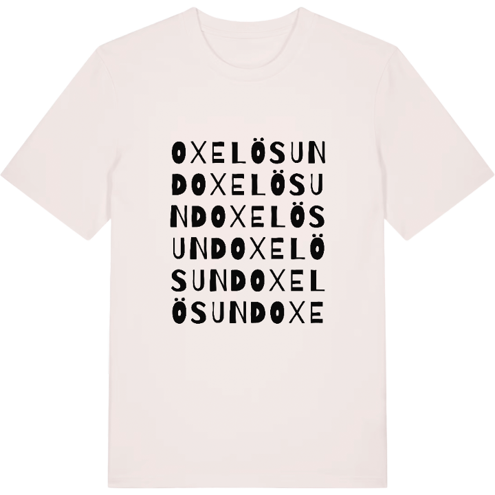 Oxelösund ordlek t-shirt – t-shirt från PinShirt