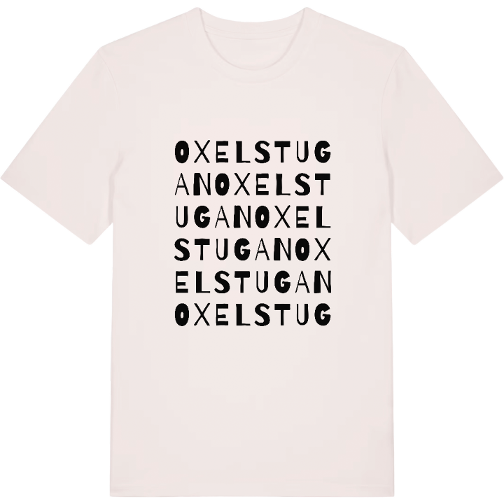 Oxelstugan ordlek t-shirt – t-shirt från PinShirt