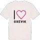 Jag älskar Oxevik t-shirt stort tryck