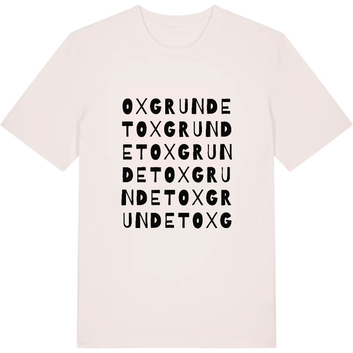 Oxgrundet ordlek t-shirt – t-shirt från PinShirt