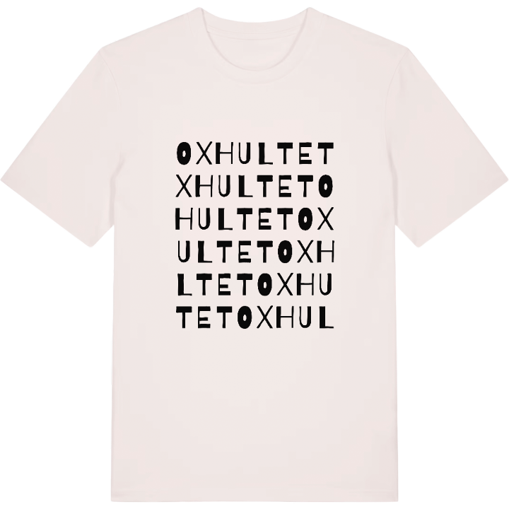 Oxhultet ordlek t-shirt – t-shirt från PinShirt