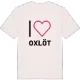 Jag älskar Oxlöt t-shirt stort tryck