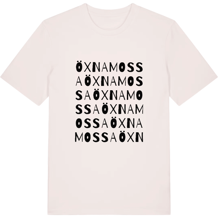 Öxnamossa ordlek t-shirt – t-shirt från PinShirt