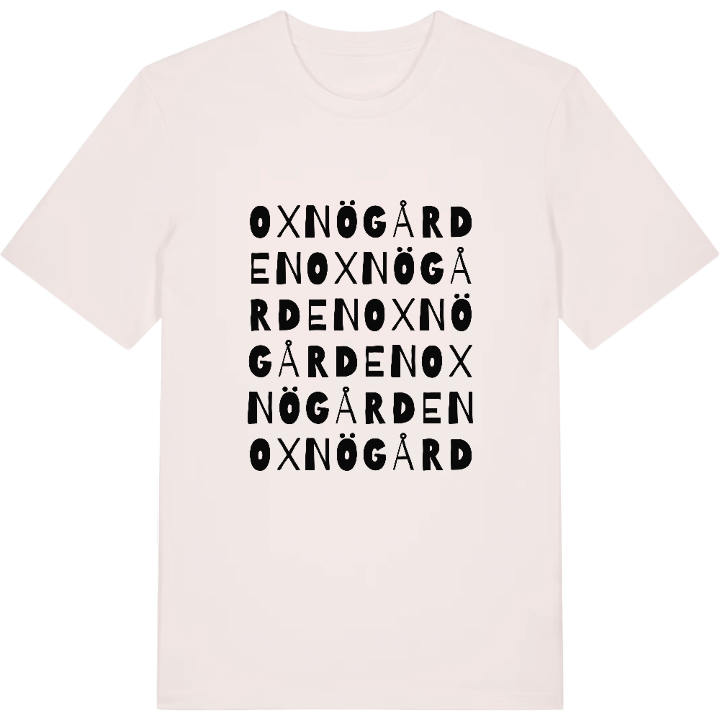 Oxnögården ordlek t-shirt – t-shirt från PinShirt