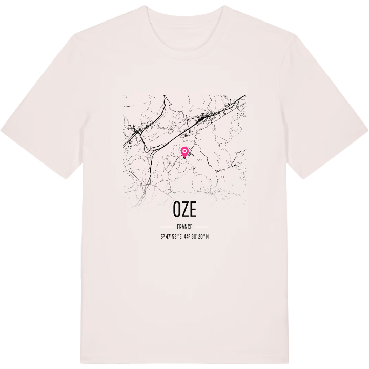 Oze karta t-shirt – t-shirt från PinShirt