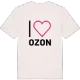 Jag älskar Ozon t-shirt stort tryck
