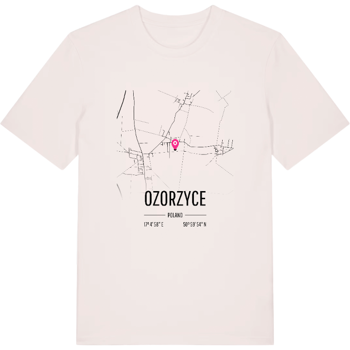 Ozorzyce karta t-shirt – t-shirt från PinShirt