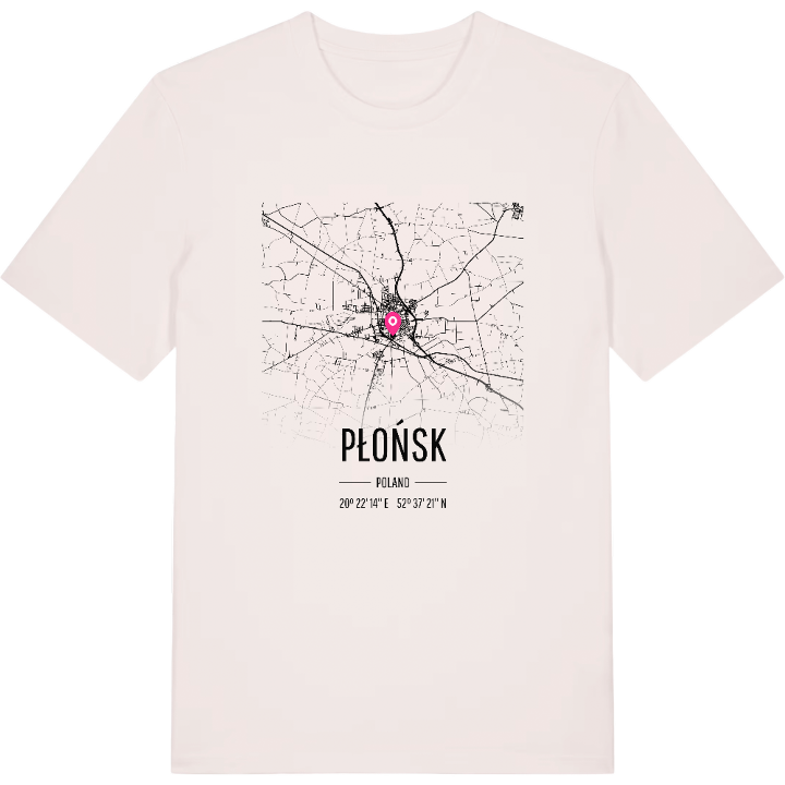 Płońsk karta t-shirt – t-shirt från PinShirt
