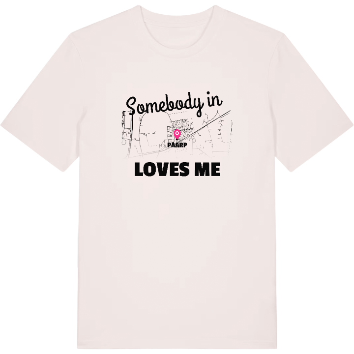 Någon i Påarp älskar mig t-shirt – t-shirt från PinShirt