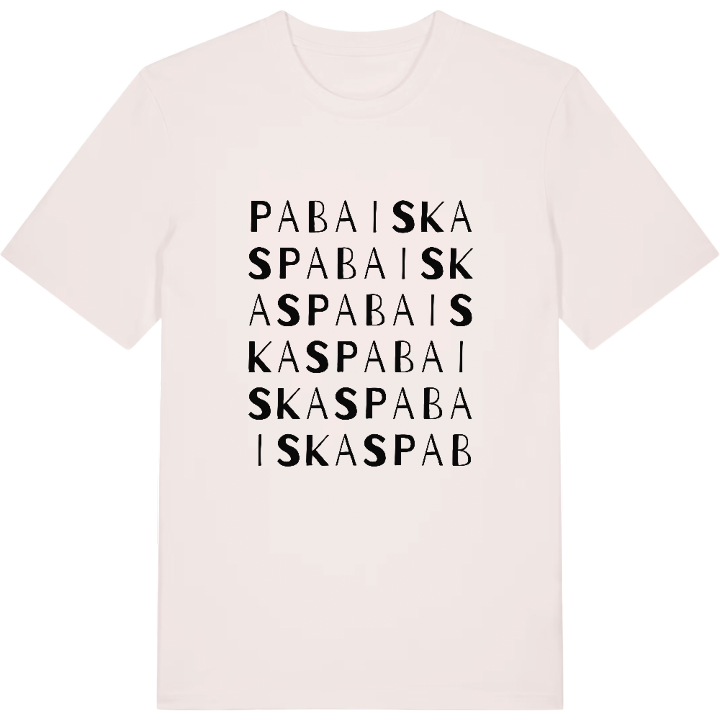 Pabaiskas ordlek t-shirt – t-shirt från PinShirt