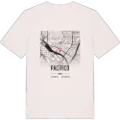 Pacífico karta t-shirt