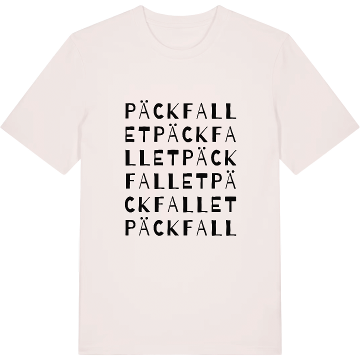 Päckfallet ordlek t-shirt – t-shirt från PinShirt