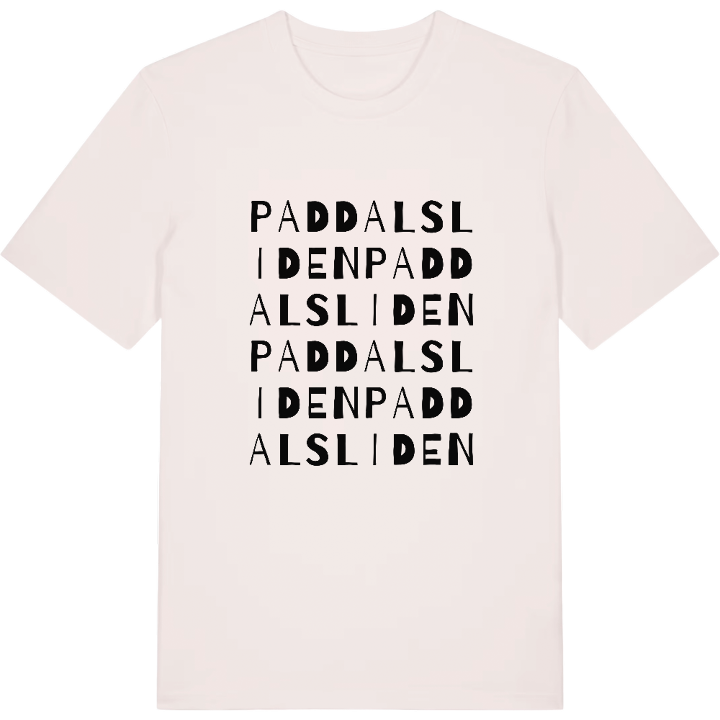 Paddalsliden ordlek t-shirt – t-shirt från PinShirt