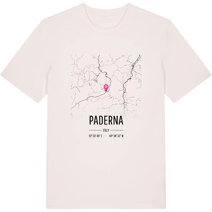 Paderna karta t-shirt – t-shirt från PinShirt