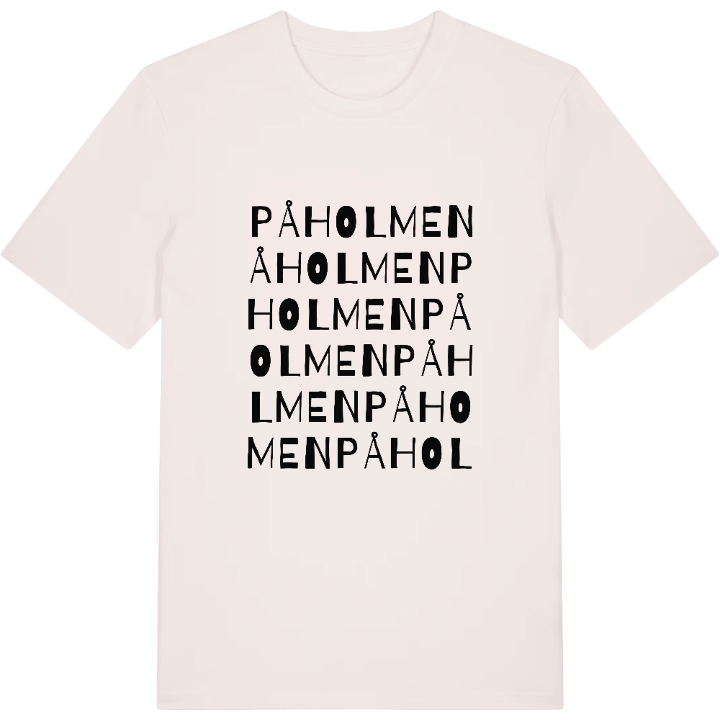 Påholmen ordlek t-shirt – t-shirt från PinShirt