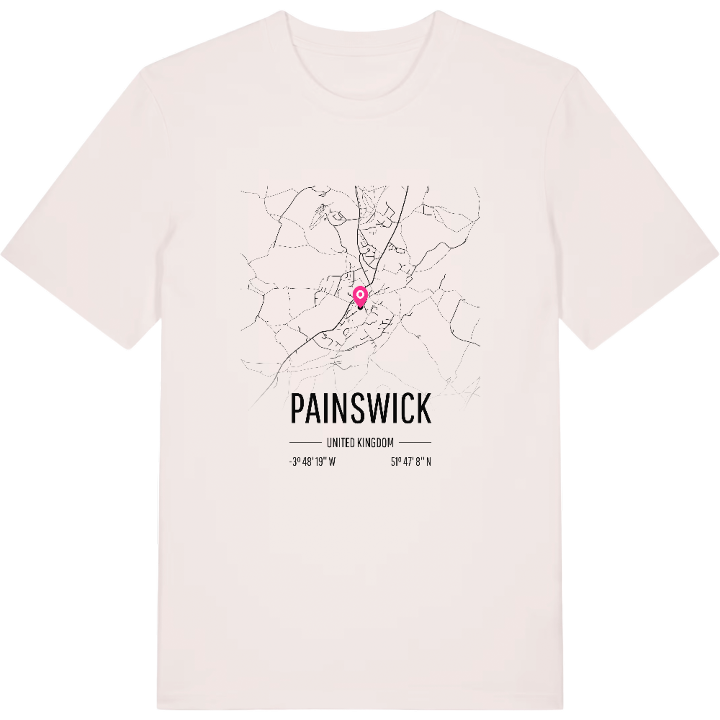 Painswick karta t-shirt – t-shirt från PinShirt