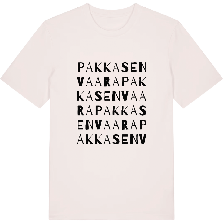 Pakkasenvaara ordlek t-shirt – t-shirt från PinShirt