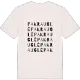 Pakrauglė ordlek t-shirt