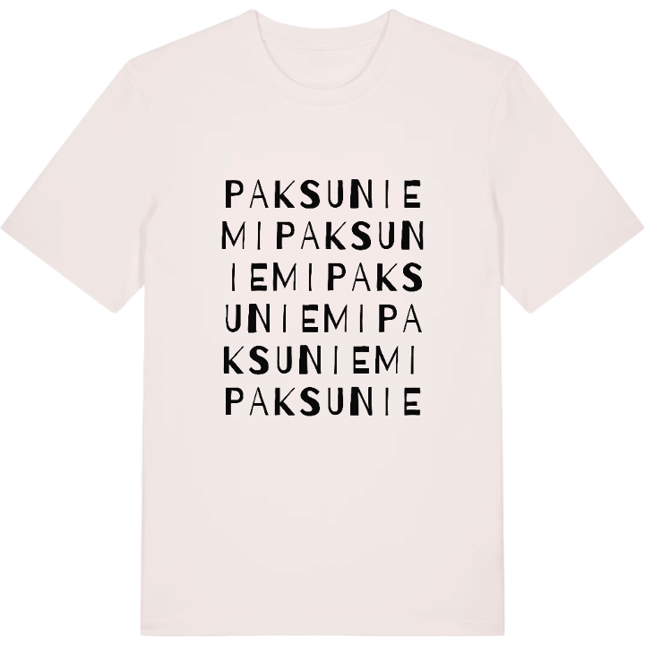 Paksuniemi ordlek t-shirt – t-shirt från PinShirt