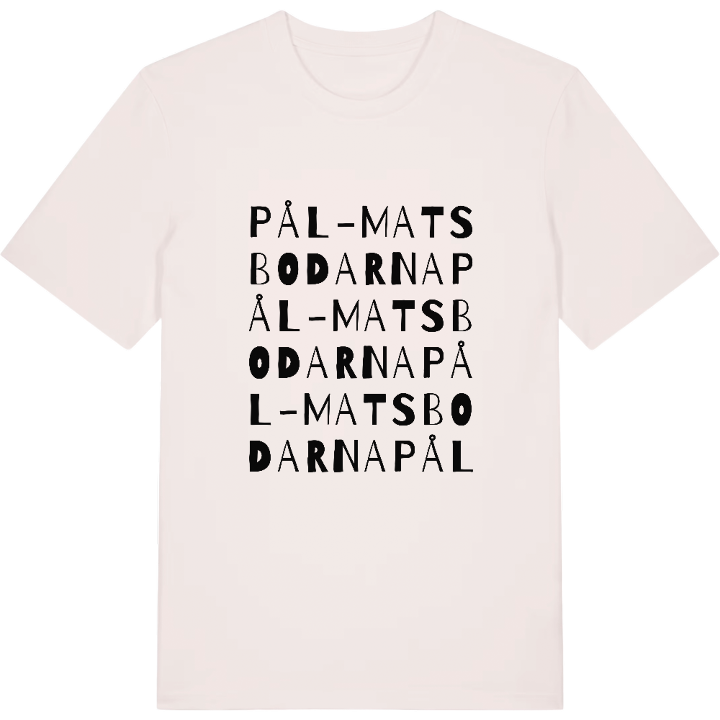 Pål-Matsbodarna ordlek t-shirt – t-shirt från PinShirt