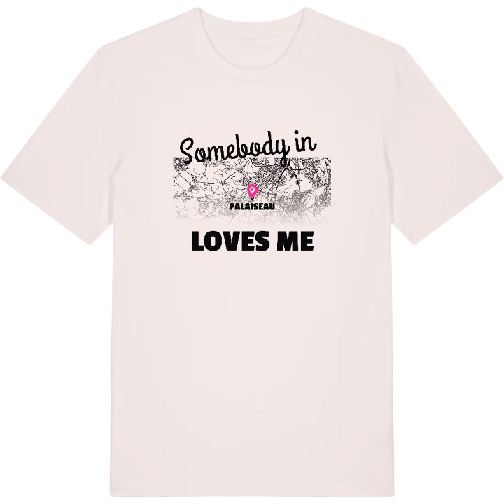 Någon i Palaiseau älskar mig t-shirt – t-shirt från PinShirt