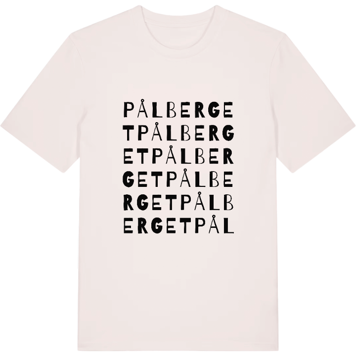 Pålberget ordlek t-shirt – t-shirt från PinShirt
