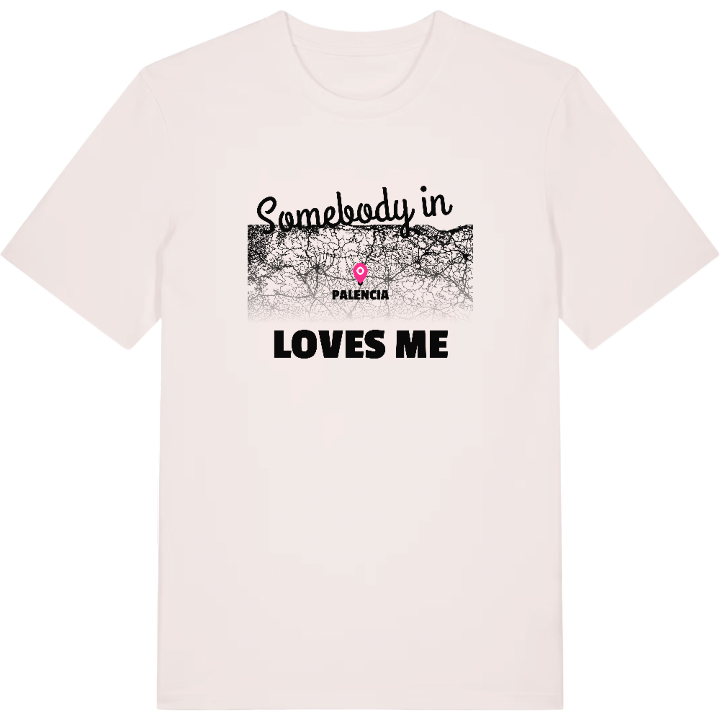 Någon i Palencia älskar mig t-shirt – t-shirt från PinShirt