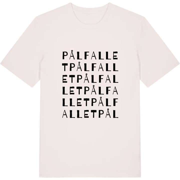 Pålfallet ordlek t-shirt – t-shirt från PinShirt