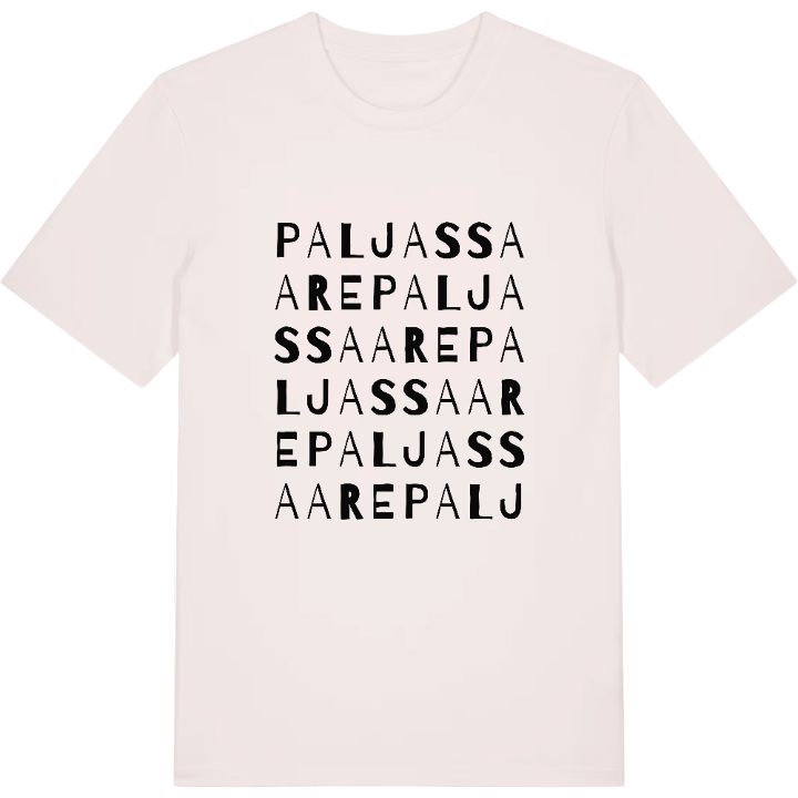 Paljassaare ordlek t-shirt – t-shirt från PinShirt