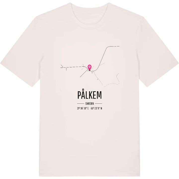 Pålkem karta t-shirt – t-shirt från PinShirt