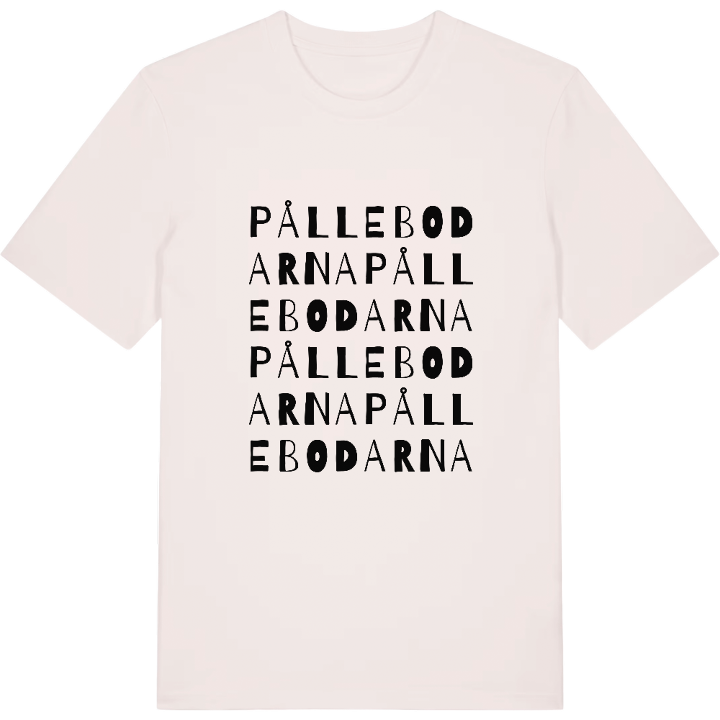 Pållebodarna ordlek t-shirt – t-shirt från PinShirt