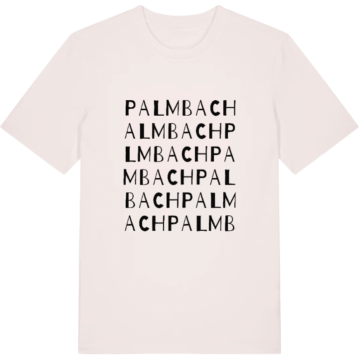 Palmbach ordlek t-shirt – t-shirt från PinShirt