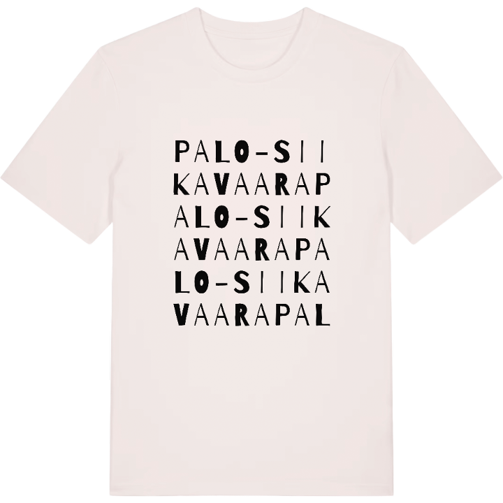 Palo-Siikavaara ordlek t-shirt – t-shirt från PinShirt